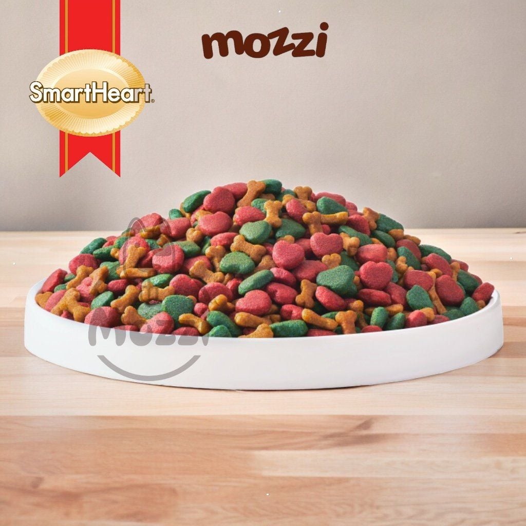 [1.5kg - 3kg] Thức ăn hạt SmartHeart cho chó con và chó lớn - Hover